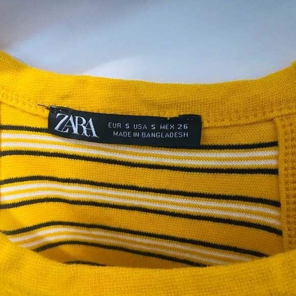 Yellow Striped Halter Top - Picture 3 of 3